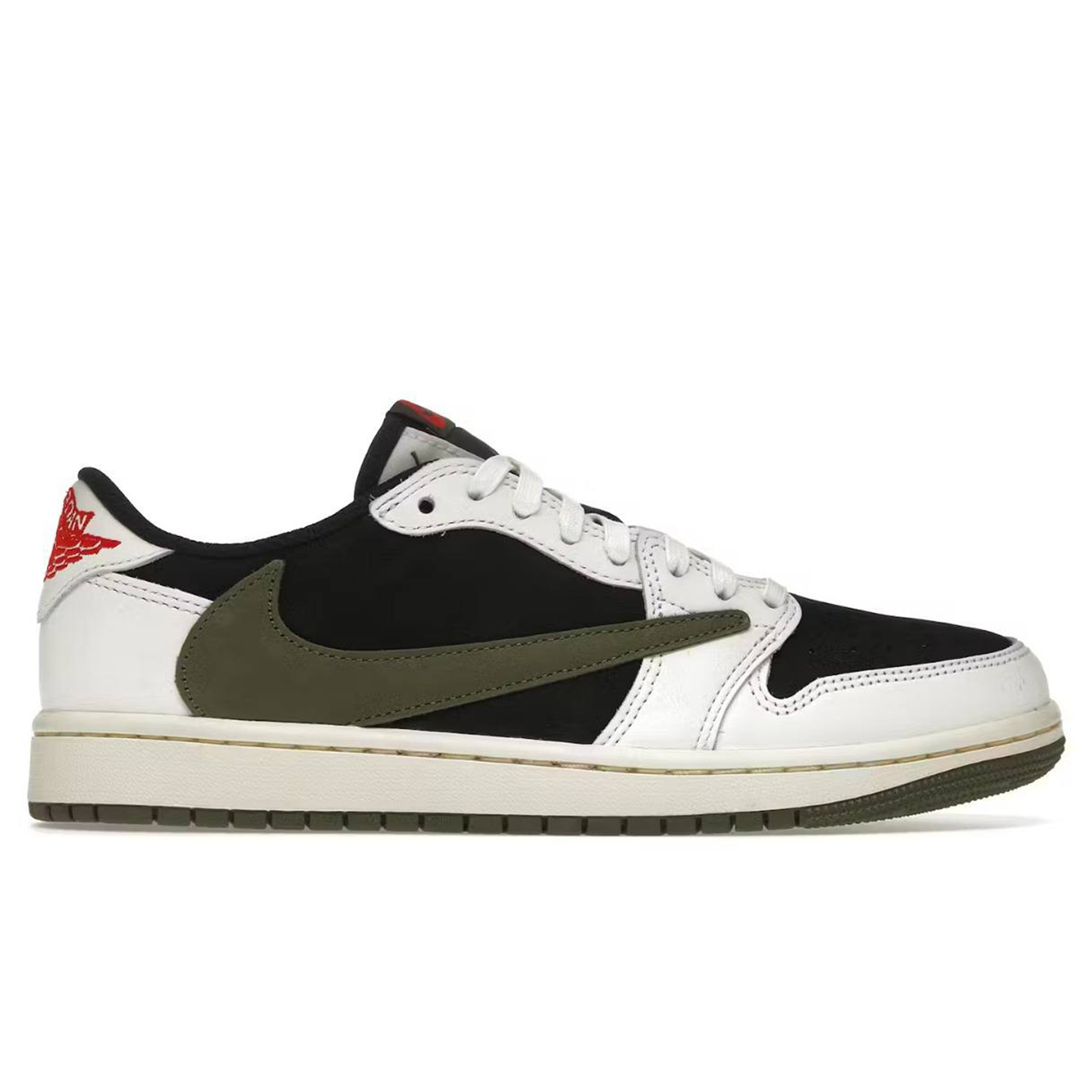 Jordan 1 low retro/Travis Scott olive