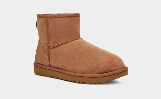 UGG Classic Mini II chestnut reference style photograph, not a photo of the actual Ascobar inventory