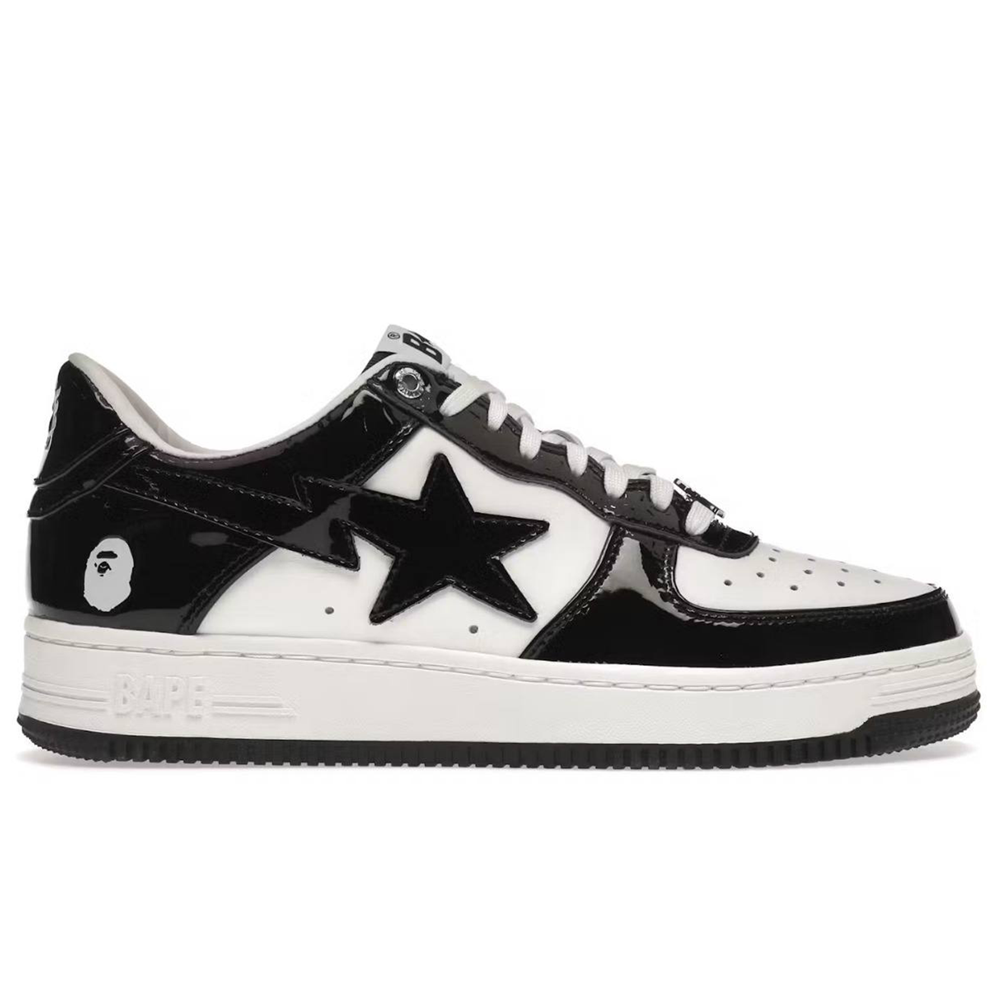 A Bathing Ape Bape Sta/Low Black