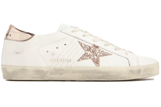 Golden Goose/White Rose Gold Glitter